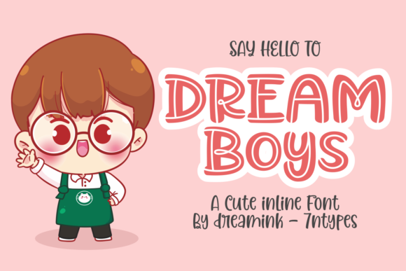 Dream Boys: A Friendly Display Font for Creative Projects