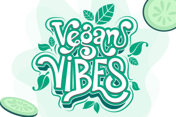 Unlock Retro Charm: The Vegan Vibes Font for Modern Design