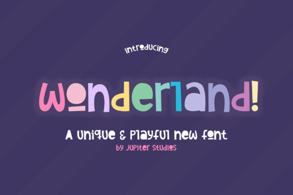 Wonderland Font: A Playful Choice for Creative Design